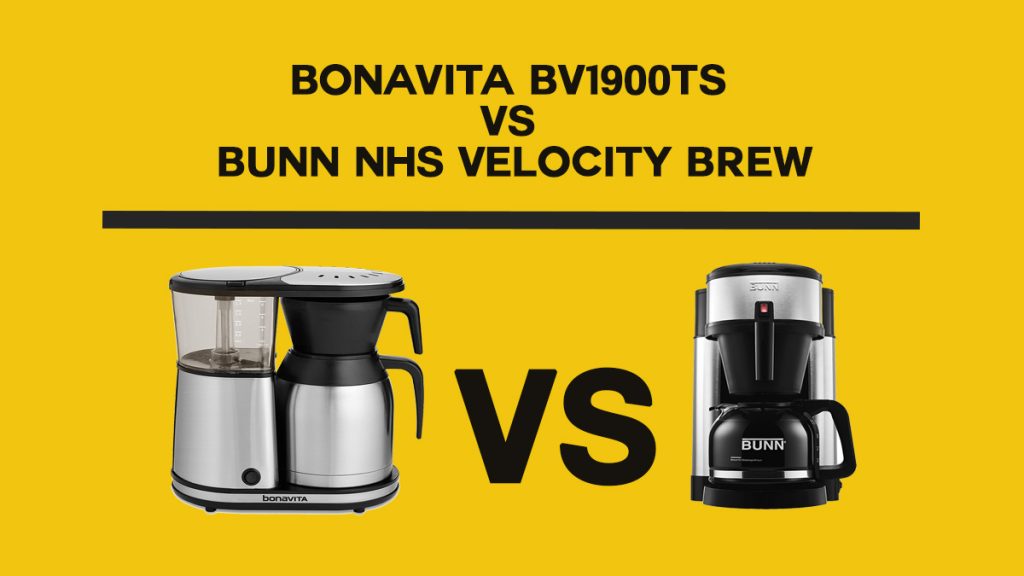 Bonavita BV1900TS vs BUNN NHS Velocity Coffee Paradizo