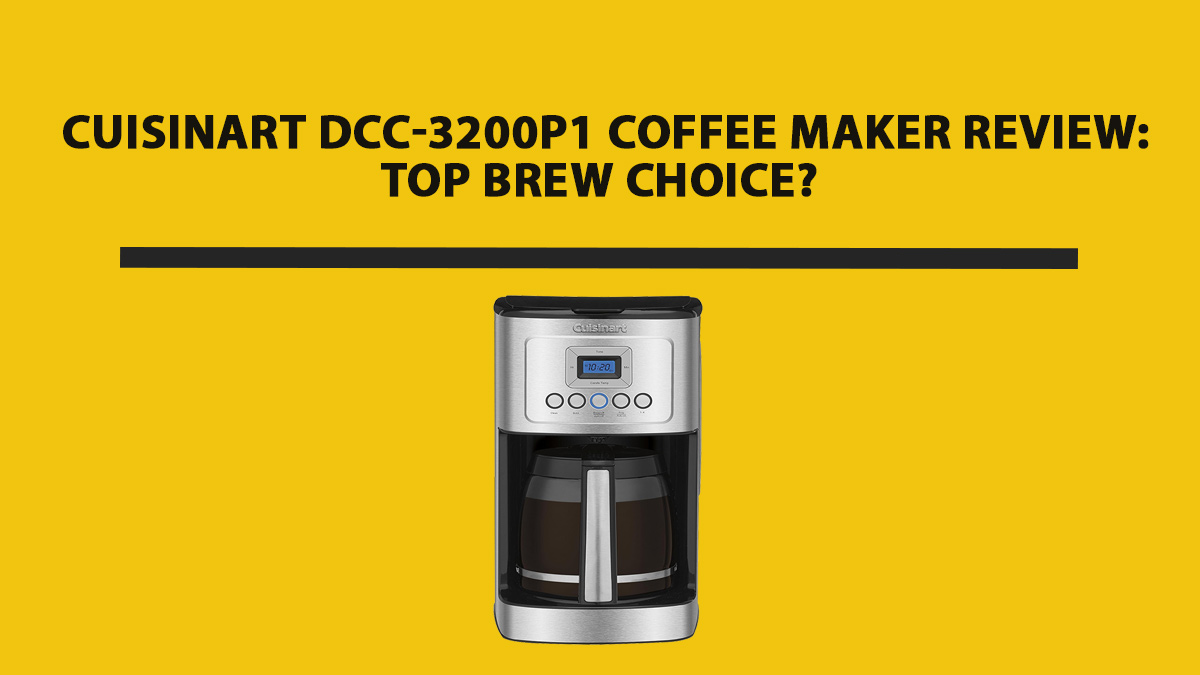 Cuisinart DCC-3200P1 Coffee Maker Review